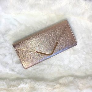 Rose Gold Clutch Purse